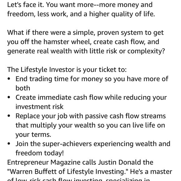 New The Lifestyle Investor By Justine Donald . - Picture 5 of 6